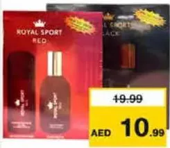 Royal Sport EDT + Body Spray Assorted