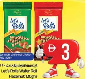 Let's Rolls رول ويفر بالبندق