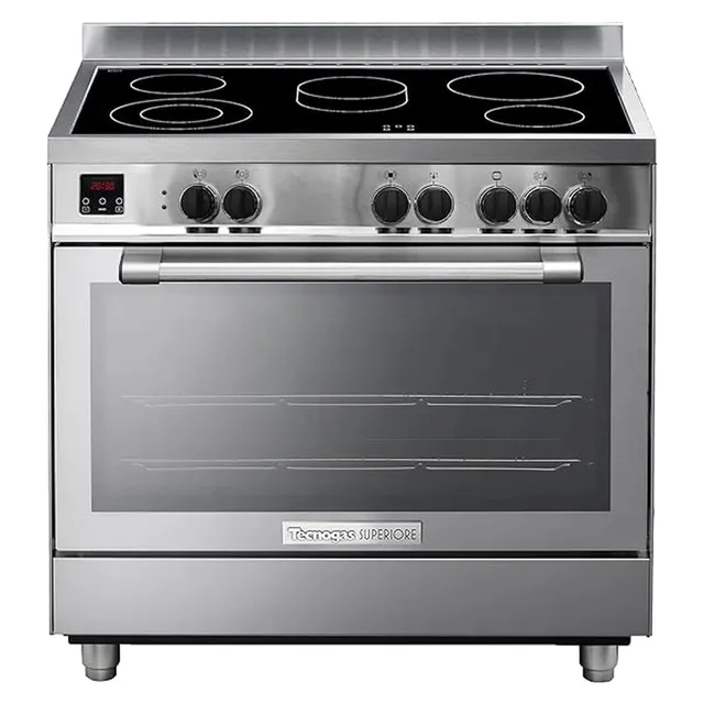 Tecnogas 60cm Superiore - Ceramic Cooker 90/, Electric Oven With Convection Fan, N1X96EVTC, 1 Year Warranty, Made In Italy