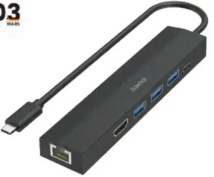 hama موزع USB-C