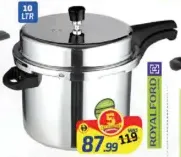 Royalford Pressure Cooker RF5929
