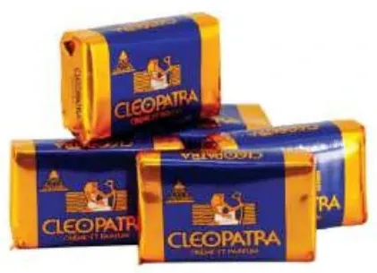 Cleopatra صابونة استحمام كريمية معطرة متنوعة