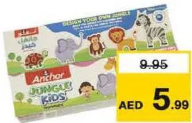 Anchor Tooth Paste Kids + Tooth Brush Assorted