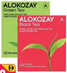 Alokozay Tea Bags Black / Green