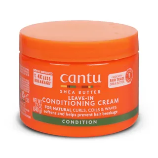Cantu كريم بلسم طبيعي بزبدة الشيا يترك على الشعر