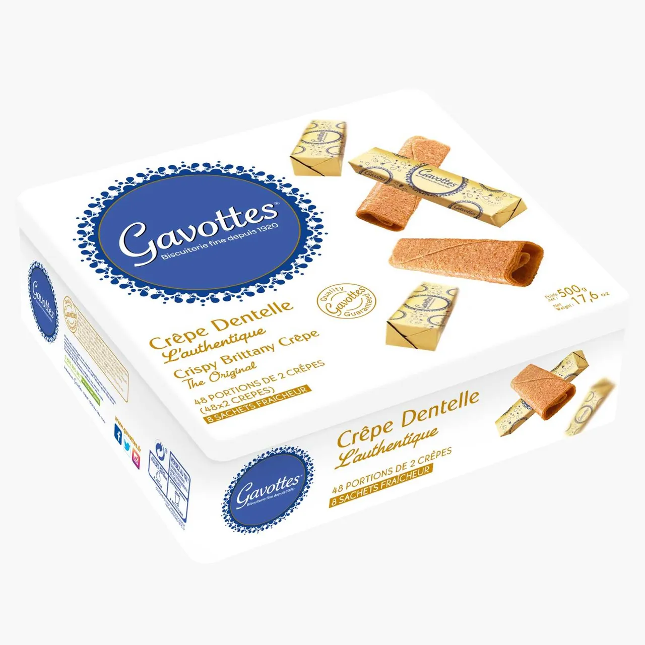 Gavottes علبة كريب