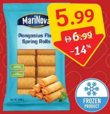 Marinova Pangasius Spring Roll