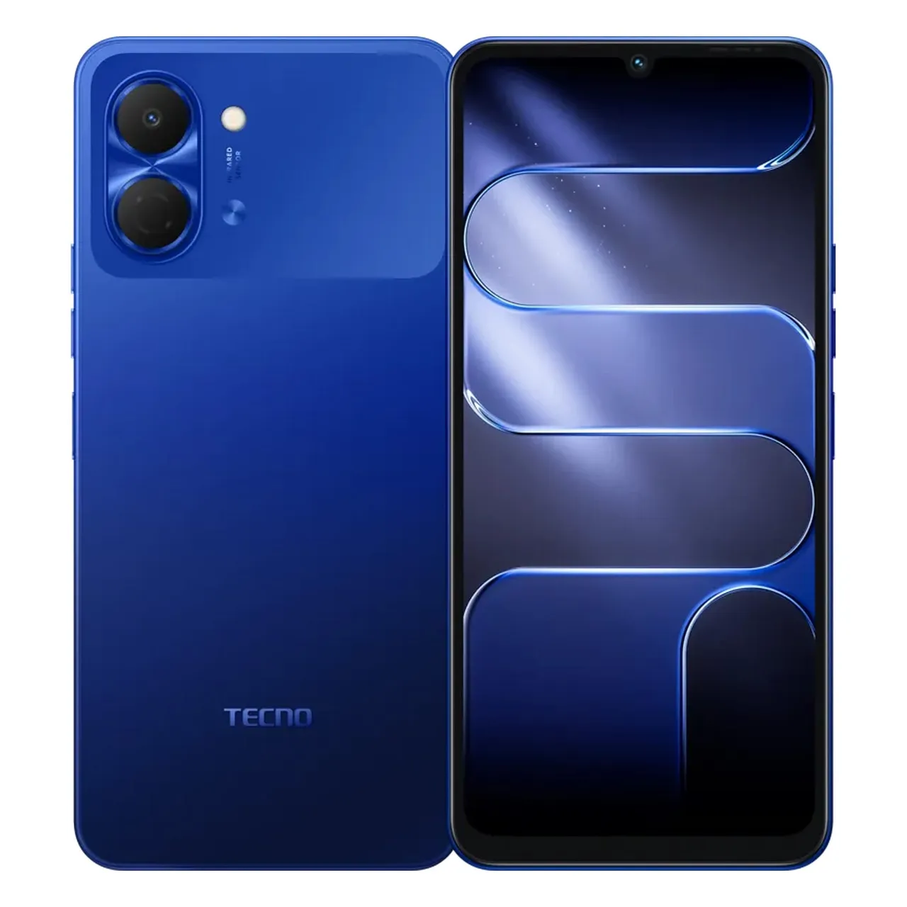 Tecno هاتف ذكي KN3 Spark Go3 4G، ذاكرة 4 GB، تخزين 64 GB، أزرق جالاكسي