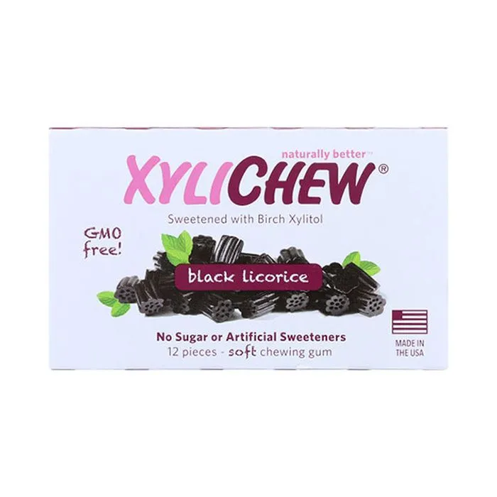 Xylichew علكة عرق السوس 12 قطعة