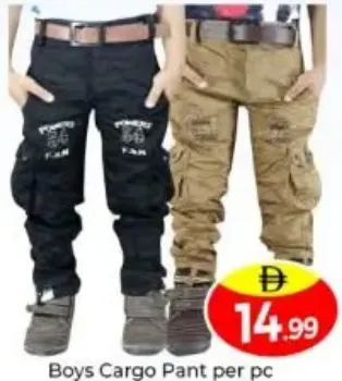 Boys Cargo Pant
