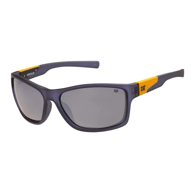 Caterpillar Caterpiller Unisex Polarised Wrapround Sunglasses, CTS-8029-106P