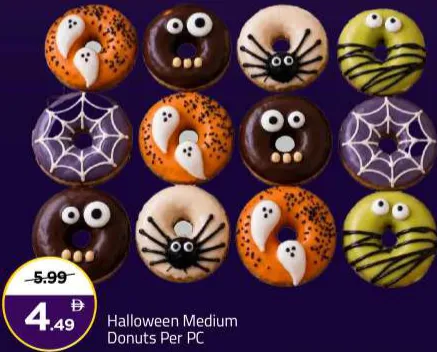 Halloween Medium Donuts