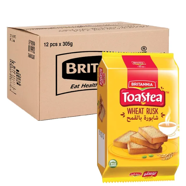 Britannia Wheat Rusk Box Pack Off