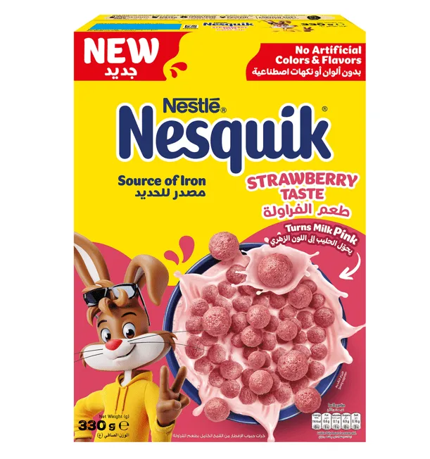 Nesquik Strawberry Cereals