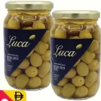 Luca زيتون أخضر طبيعي كامل