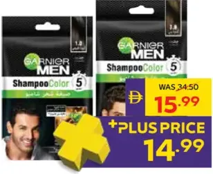 Garnier Shampoo Color Naturals Men Assorted