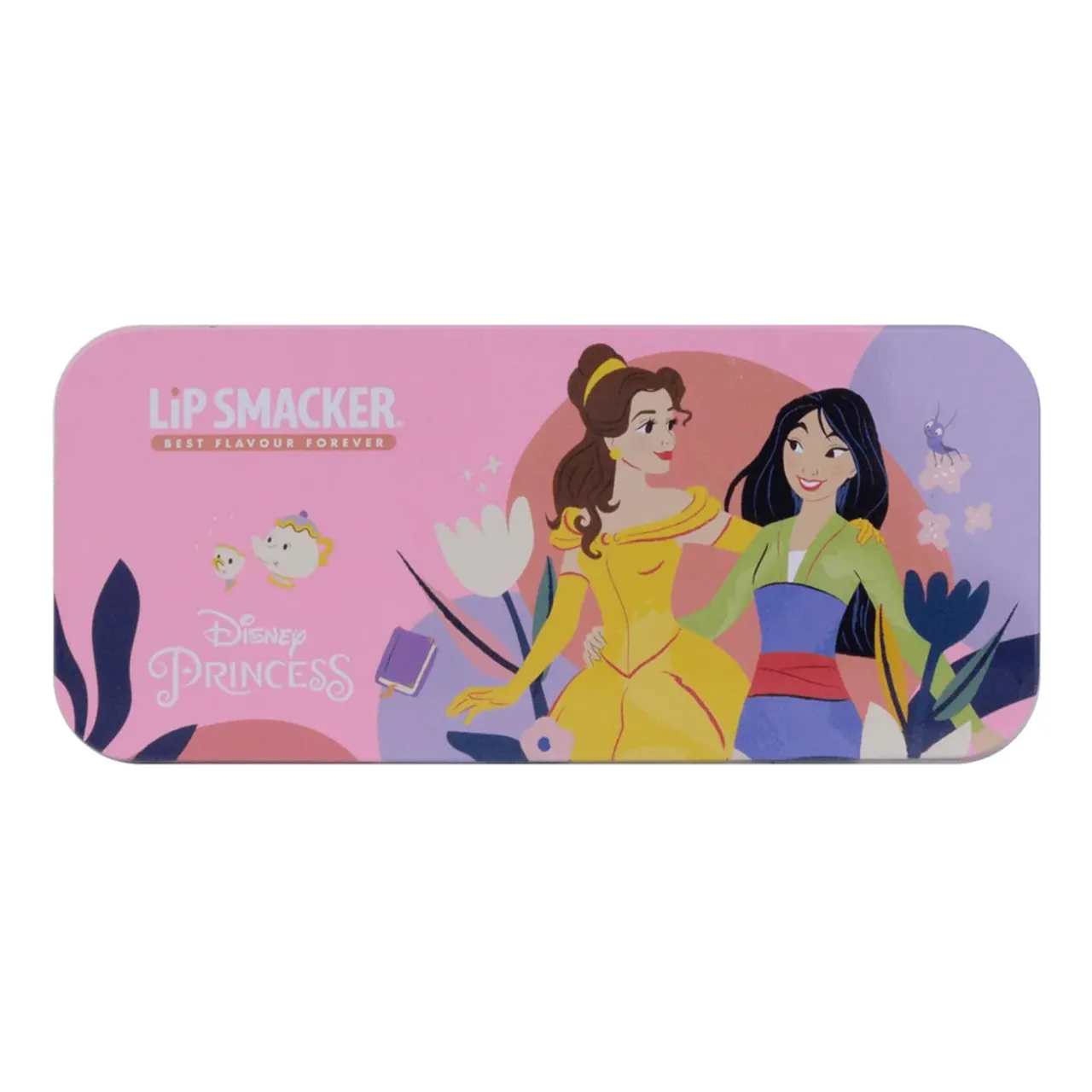 Lip Smacker Disney علبة مكياج شفاه ووجه بثيم أميرات ديزني