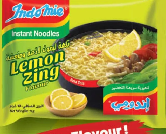 Indomie Lemon Zing Noodles