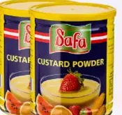 Safa مسحوق الكاسترد الأمين
