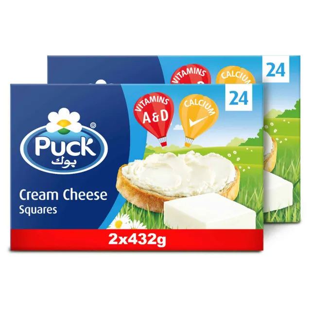 Puck Cream Cheese Square