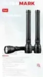 Olsenmark 3in1 Rech Led Flashlight OMRL2676