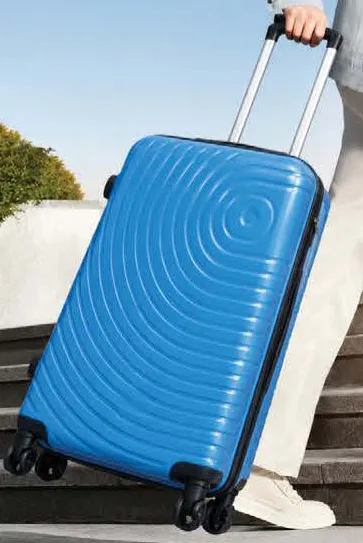 ABS 4Wheel Hard Trolly Assorted