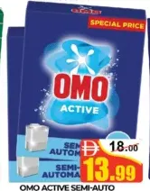 Omo Active Semi-Auto Detergent Powder Box