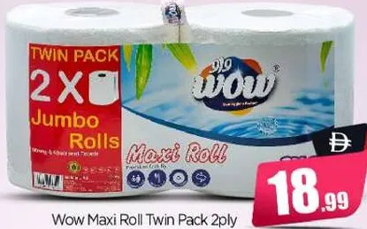 Wow Maxi Roll 2 Ply