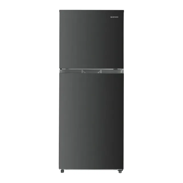 Daewoo Double Door Refrigerator, Inverter Compressor, Silver, DRT3541DI