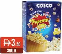 Cosco Microwave Popcorn Butter