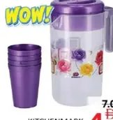 Kitchenmark Jug & Cup 9412