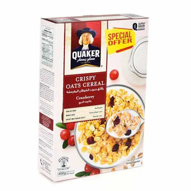 Quaker Cereal Cranberry