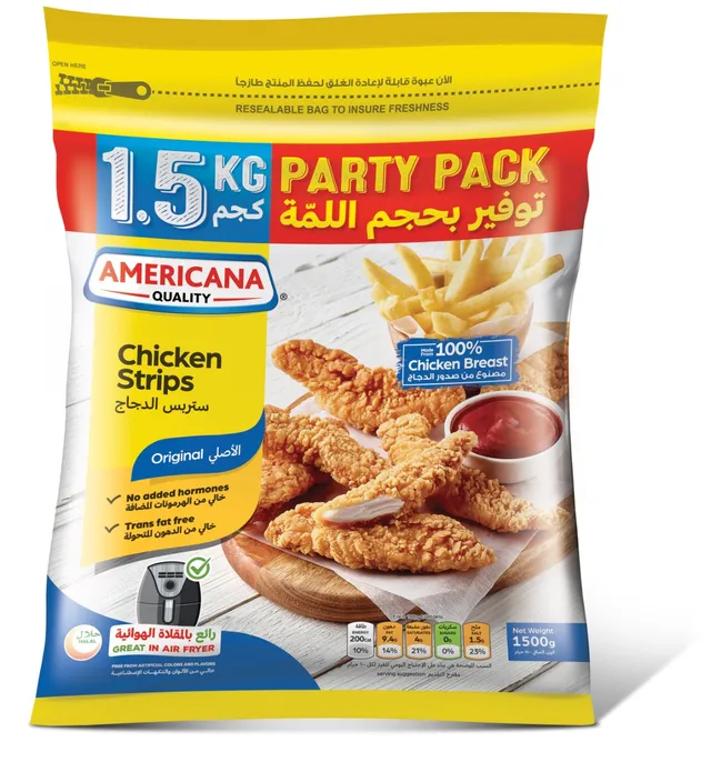 Americana Chicken Strips Org Off