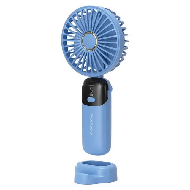 Honor Porodo Lifestyle Chillo Flex Portable Handheld Fan, Blue