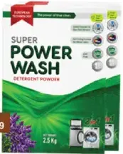Power Wash Detergent Powder