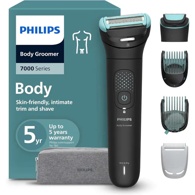 Philips Body Groomer Trim & shave body hair & balls BG7470/15
