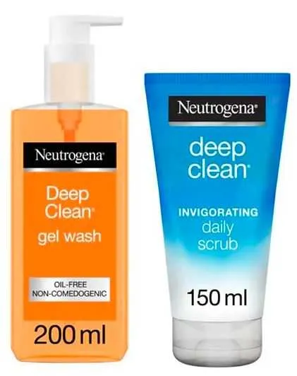 Neutrogena Deep Clean Gelwash + Scrub