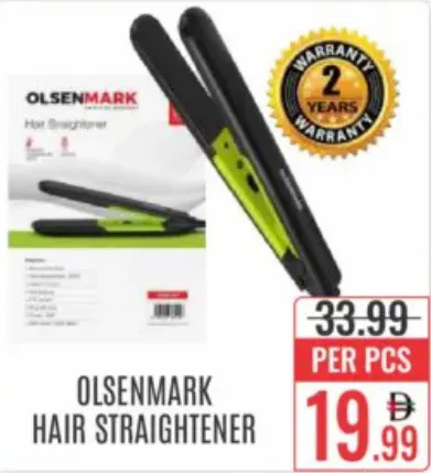 Olsenmark Hair Straightener