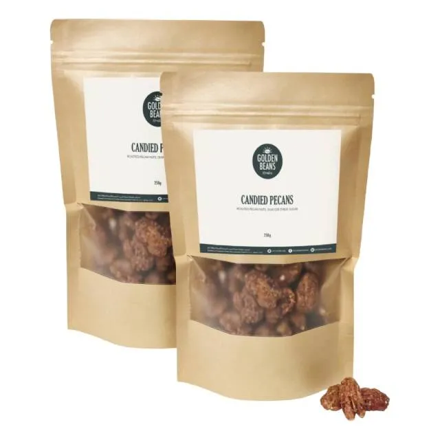 Golden Beans Candied Pecans Caramelized
