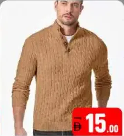 Mens Sweater H/Neck