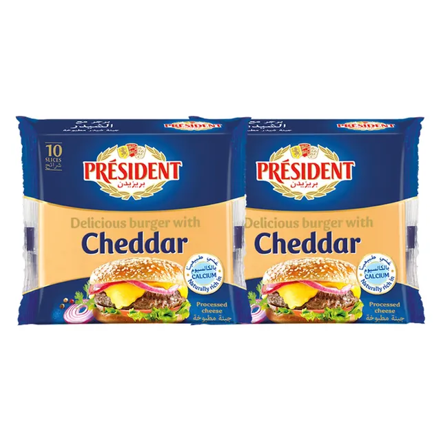 President Burger Cheddar Cheese Slices