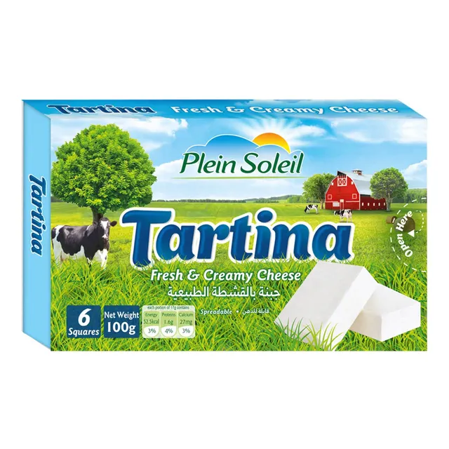 Plein Soleil Tartina Fresh And Creamy Cheese 6 Squares