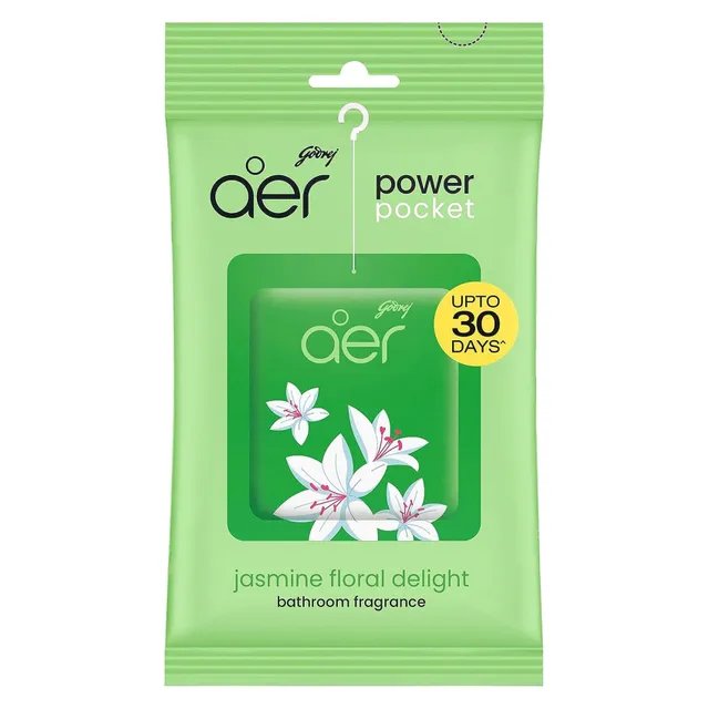 Godrej Aer Power Pocket Floral Delight Bathroom Fragrance
