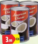 American Classic حليب جوز الهند ايسترن