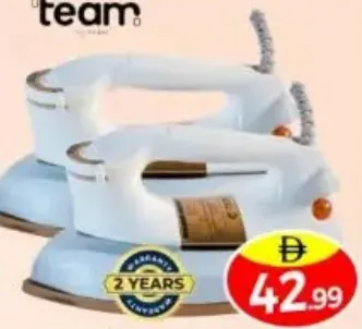 team مكواة جافة ثقيلة أوتوماتيك tm 817