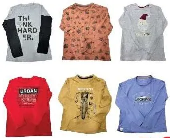 Boys Long Sleeves Assorted