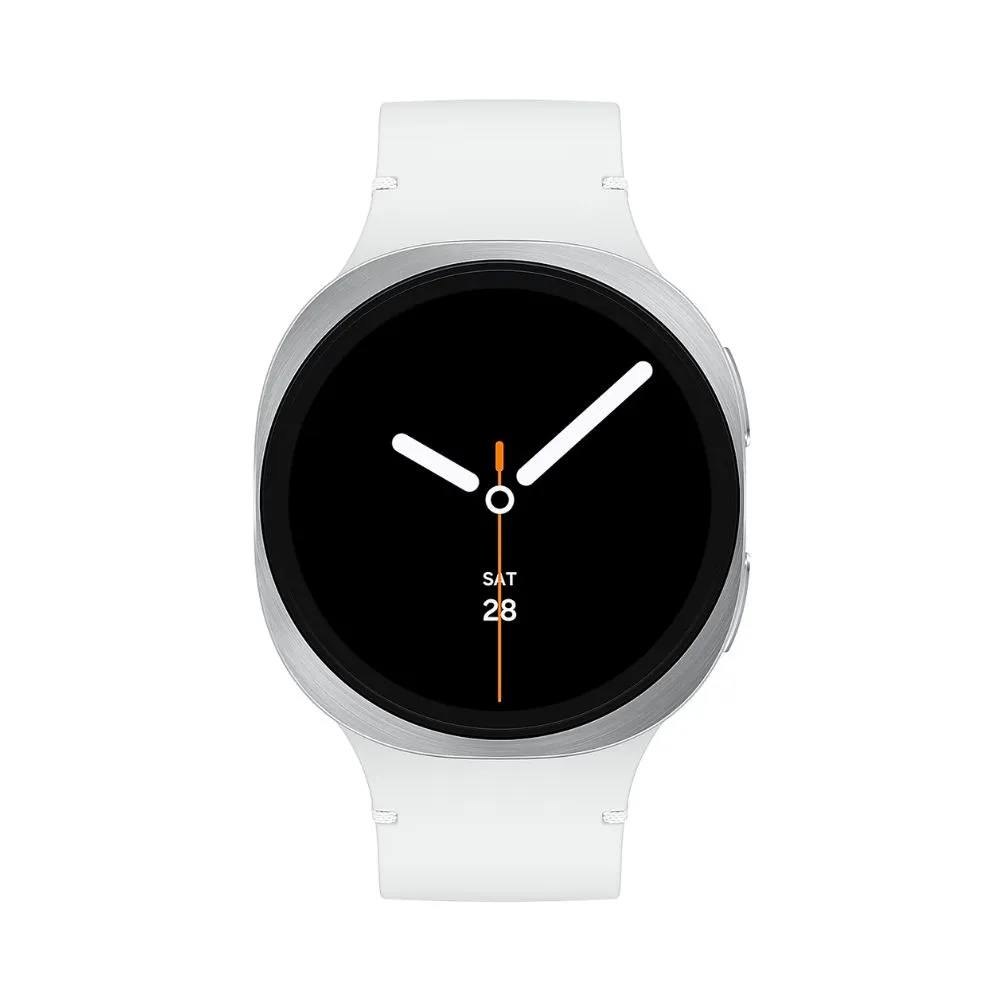 Samsung Galaxy Watch 8 بلوتوث 44mm - نسخة | Galaxy AI | تدريب استباقي | فضي | SM-L330NZSAMEA