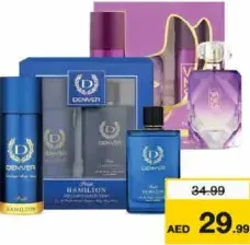 Denver ماء عطر + بخاخ للجسم