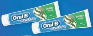 Oral-B Complete Whitening Mouth Wash Toothpaste