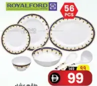 Royalford Melamine Dinner Set